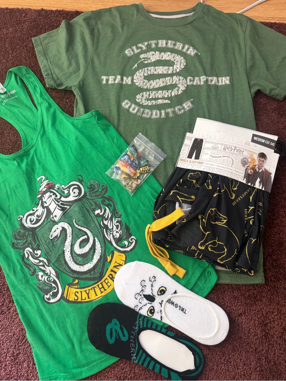 Harry Potter clothes and jewelry set